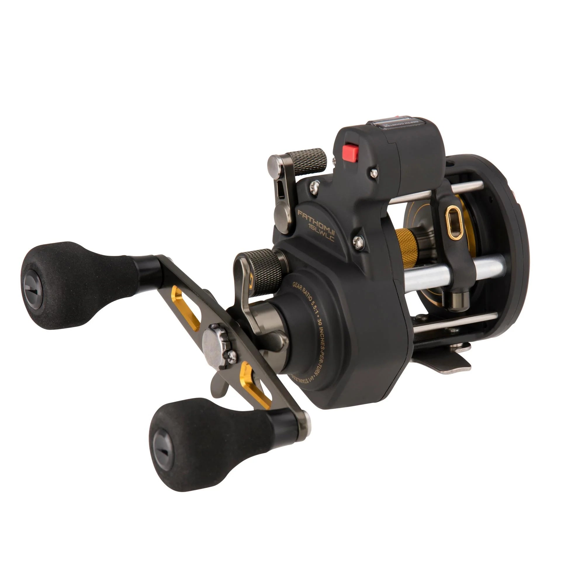 PENN Fathom II Level Wind Conventional Reel W/Line Counter